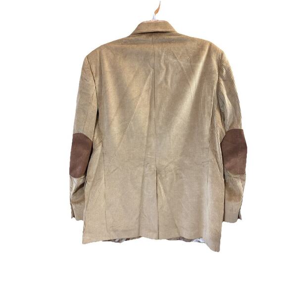 Orvis Mens Vtg Corduroy Sport Coat Sz 42R Tan Blazer Jacket Elbow Patch’s 90s - Picture 2 of 15